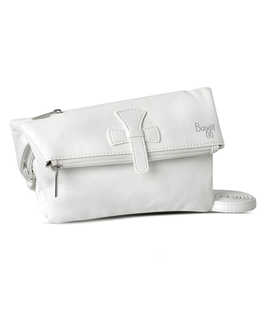 baggit white handbag