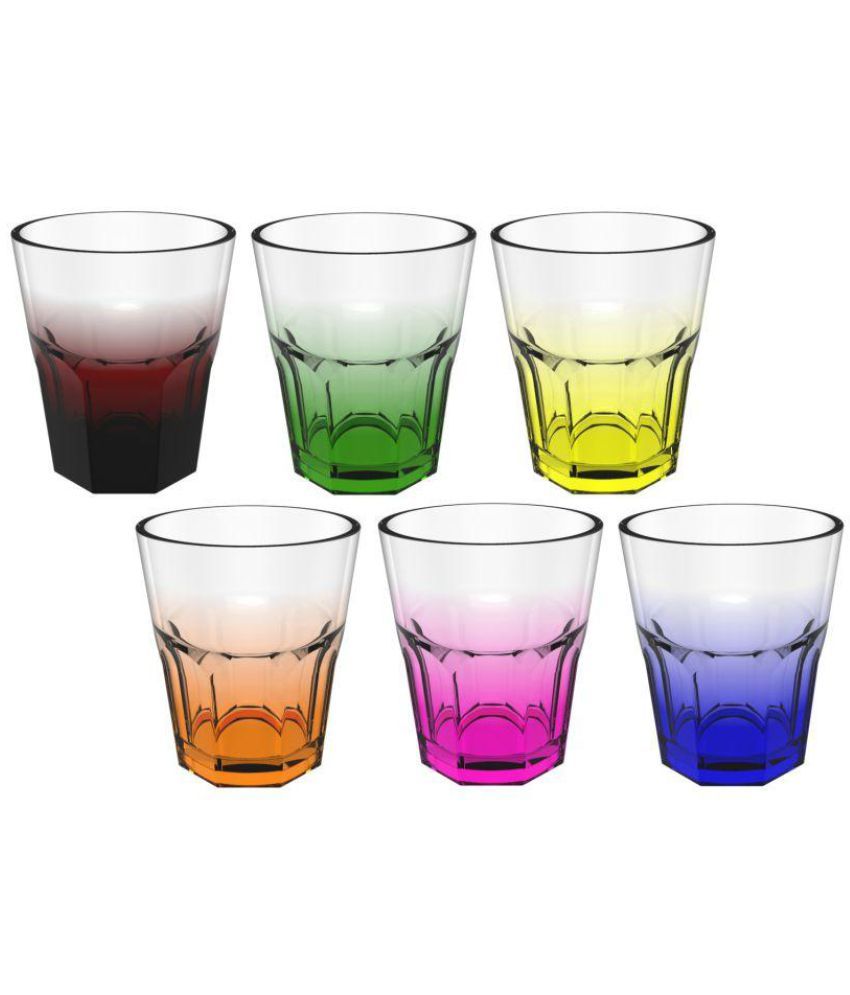 Stallion Barware Unbreakable (Polycarbonate) Six color Diwali