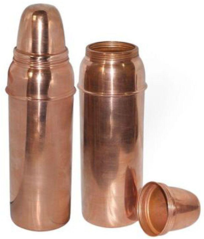     			Nayra copper thrumus Brown 850ml each Fridge Bottle Set of 2