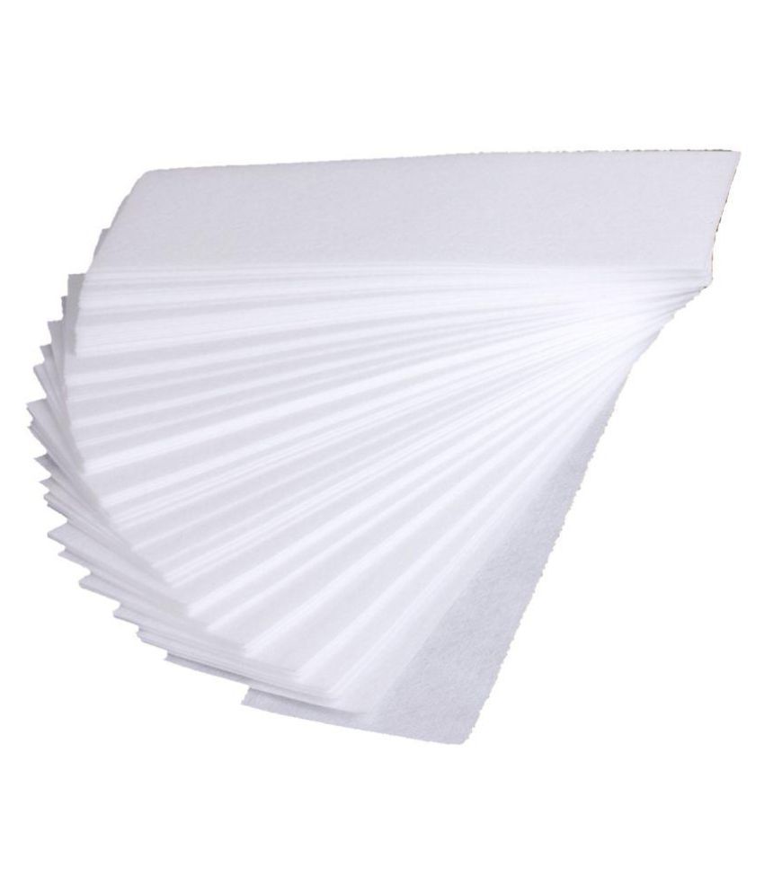 Liqon Disposable Hair Removal Body Waxing Wax Strips White