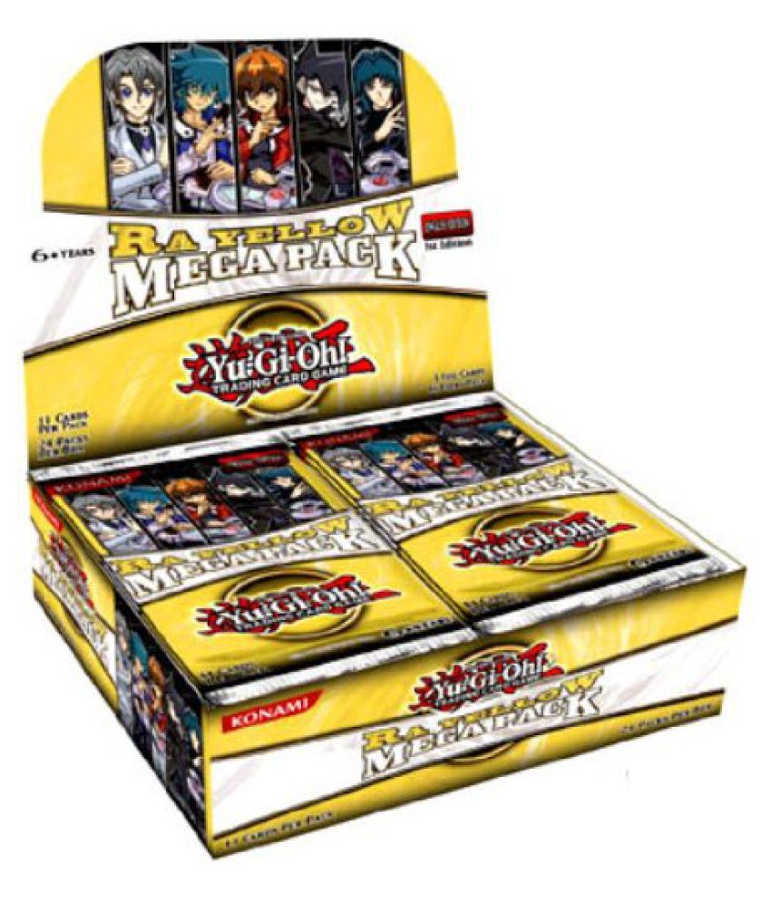 YuGiOh Ra Yellow Mega Pack Booster Box 24 Packs Buy YuGiOh Ra Yellow