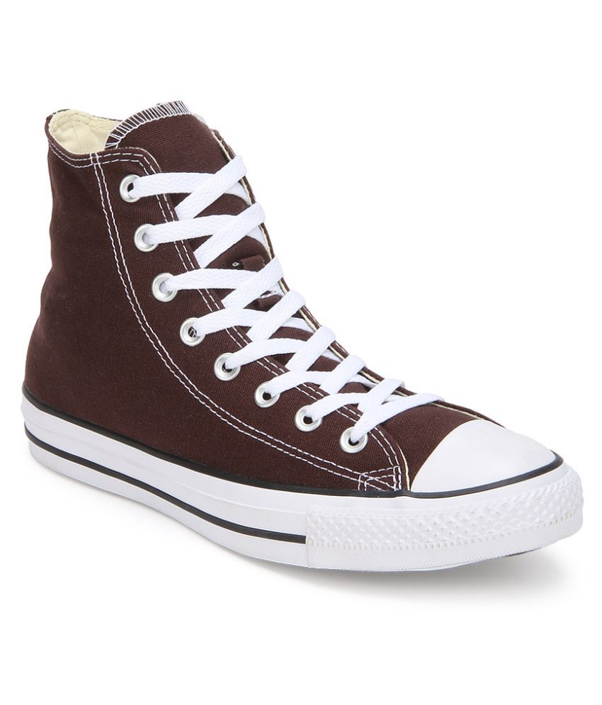 Converse All Star 150772CCTHI High Ankle Sneakers Brown Casual Shoes ...