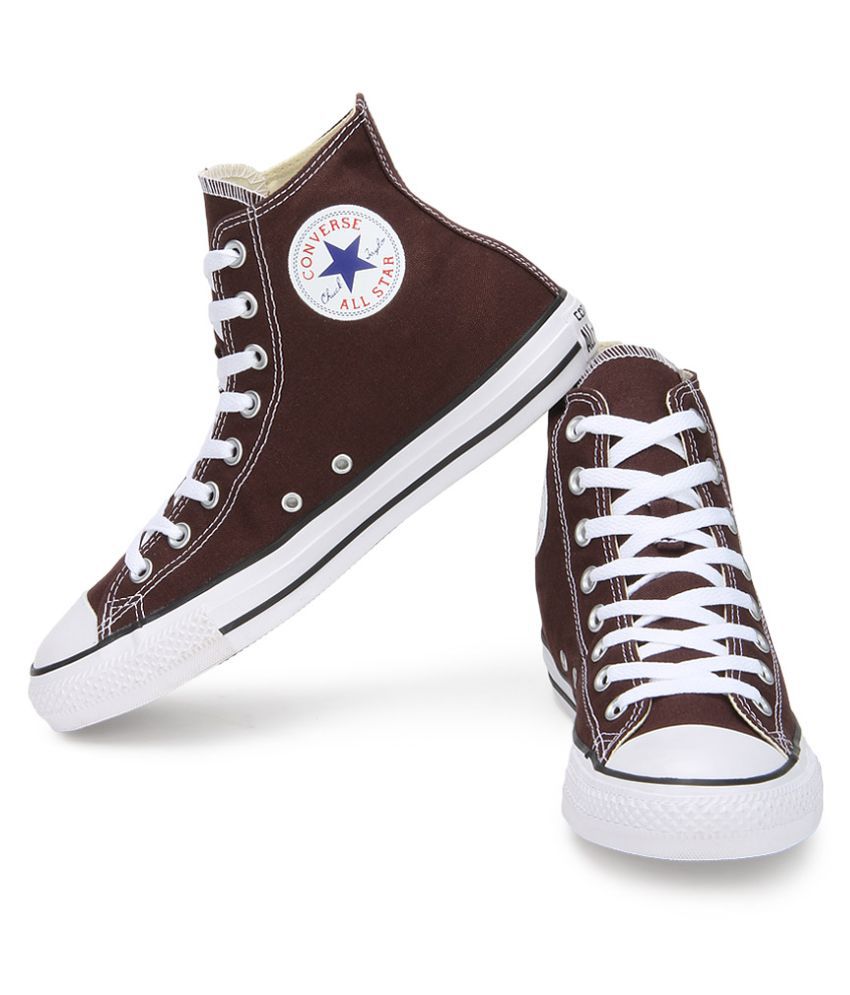 brown converse trainers
