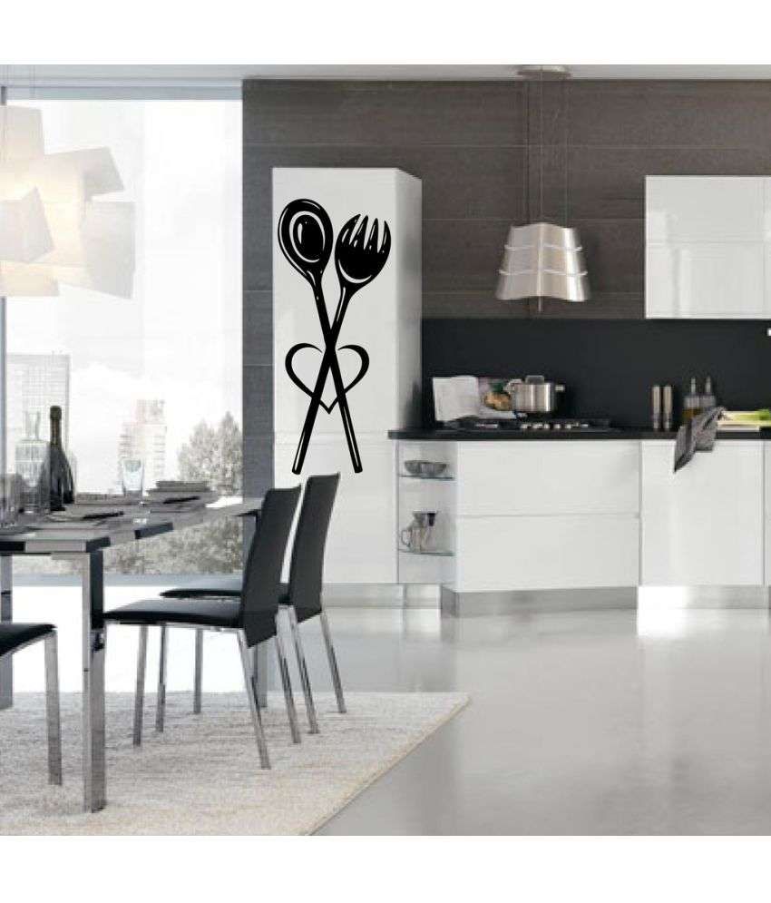     			Decor Villa Spoon love Vinyl Wall Stickers