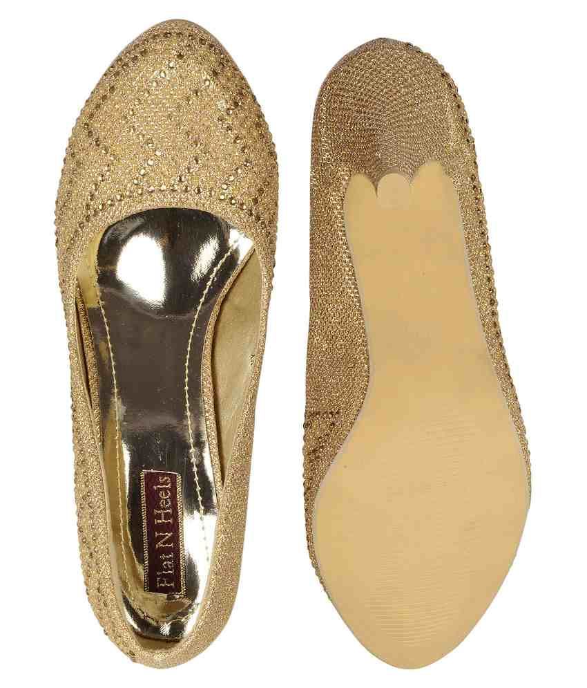 Glittering Gold Heels | Gold wedding shoes, Wedding shoes low heel, Wedding shoes
