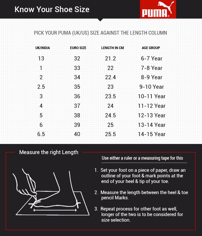 puma price list