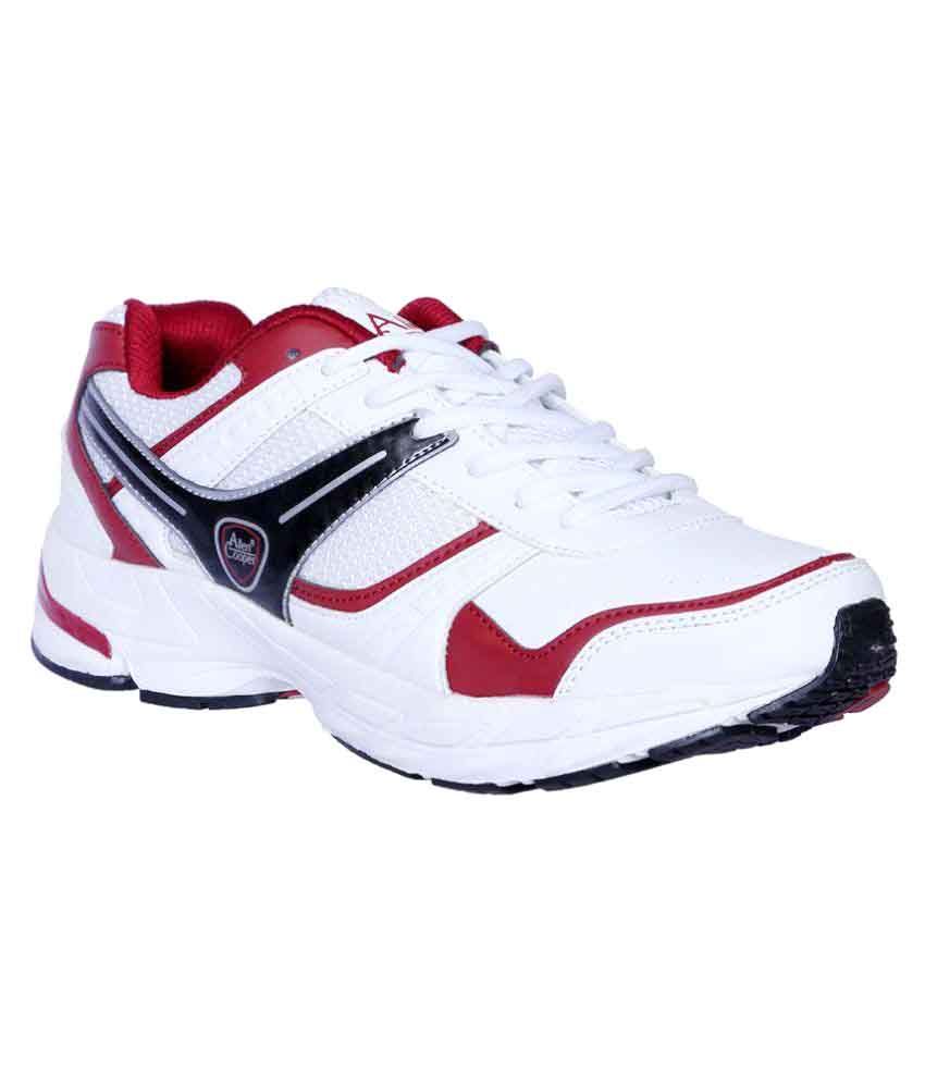 Allen Cooper White Running Shoes Buy Allen Cooper White Running Shoes