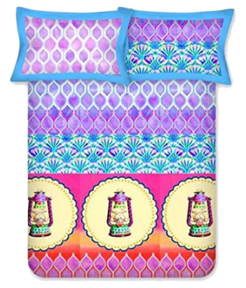 Bombay Dyeing Double Cotton Contemporary Bed Sheet Buy Bombay Dyeing