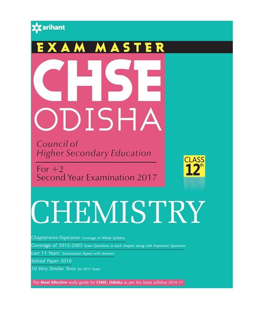 Exam Master Chse Odisha Chemistry Class 12th Buy Exam Master Chse Odisha Chemistry Class 12th Online At Low Price In India On Snapdeal