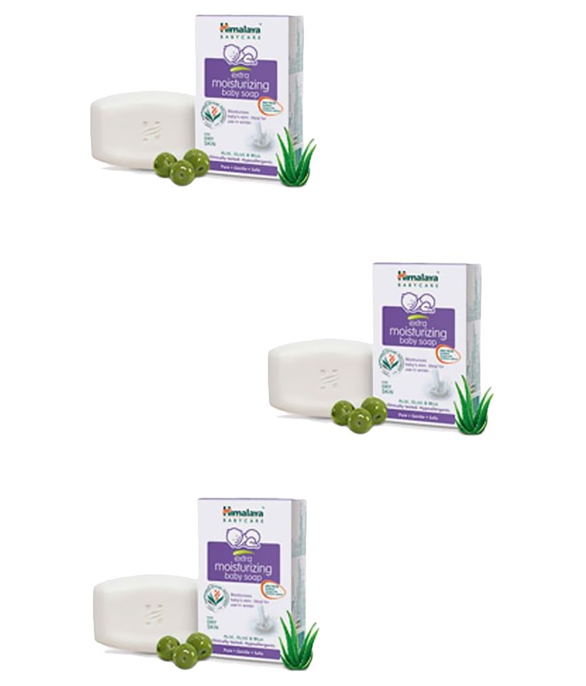 Himalaya White 125gm Herbal Baby Soap Pack of 3 Buy Himalaya White