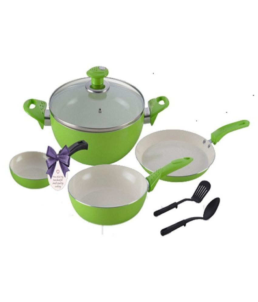 Set Kondangan Alda Set - Alda Ceramic Coating Cookware Set 6 Pc 6 Cookware set kondangan alda set alda ceramic coating cookware set 6 pc 6 cookware