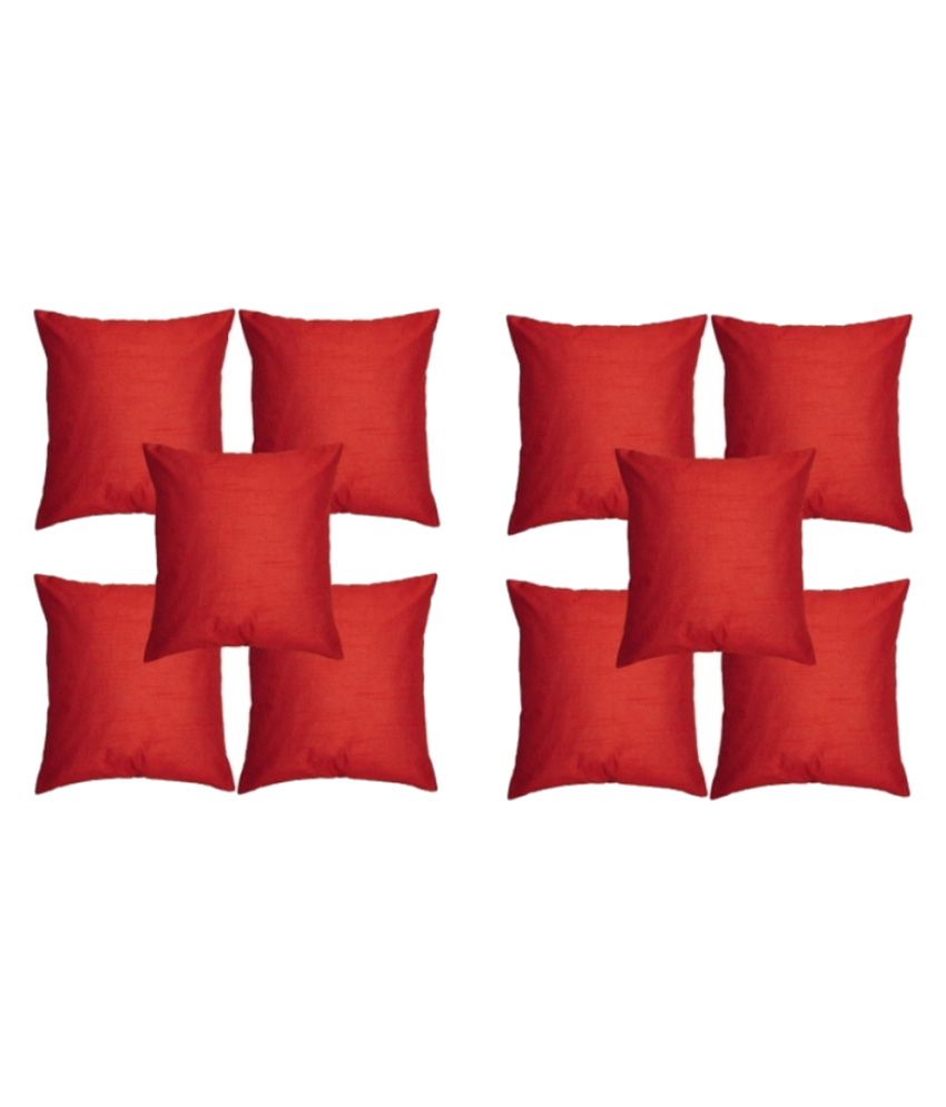 Fab Nation Set of 10 Silk Cushion Covers Buy Online at Best Price