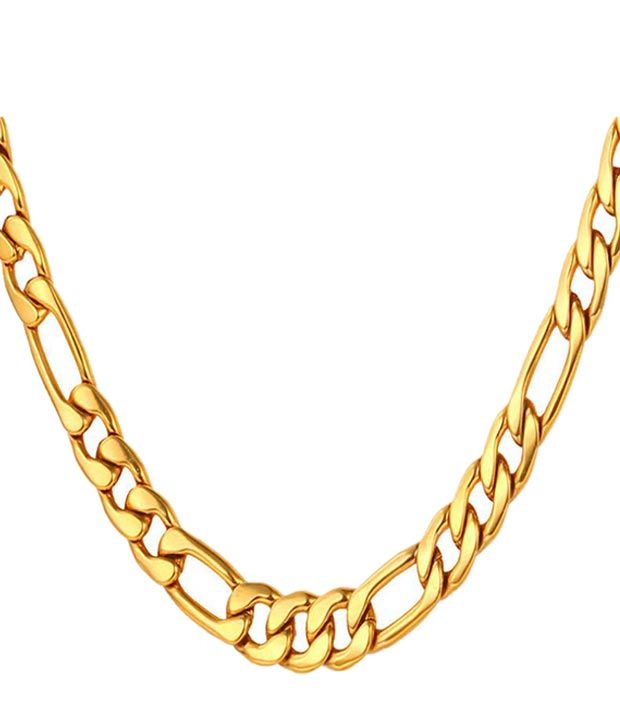 Anvi Jewellers Golden Chain: Buy Anvi Jewellers Golden ...
