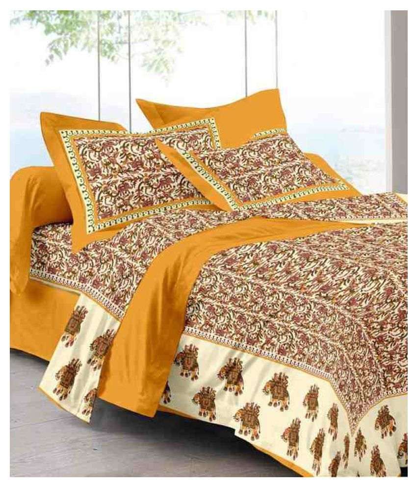 Bombay Spreads King Cotton Printed Bed Sheet Buy Bombay Spreads King