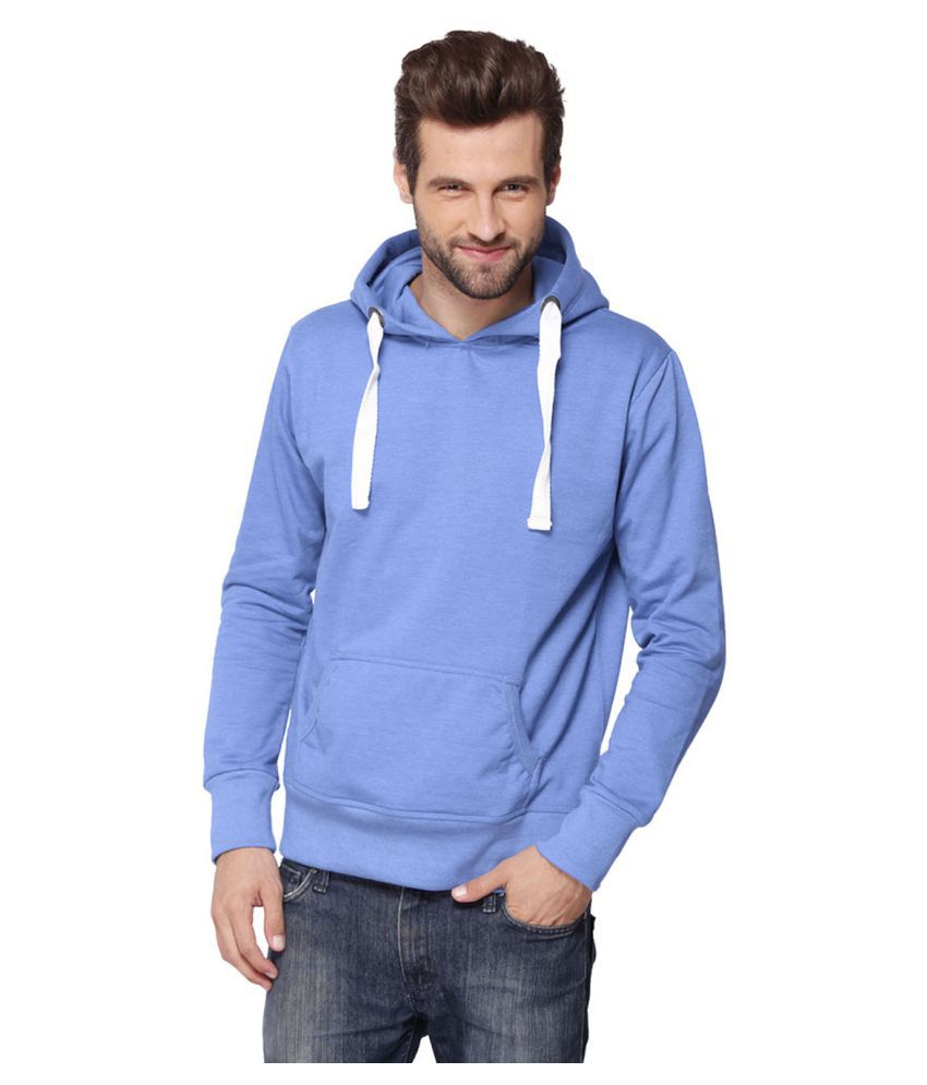 Bewakoof Blue Hooded Sweatshirt - Buy Bewakoof Blue Hooded Sweatshirt ...