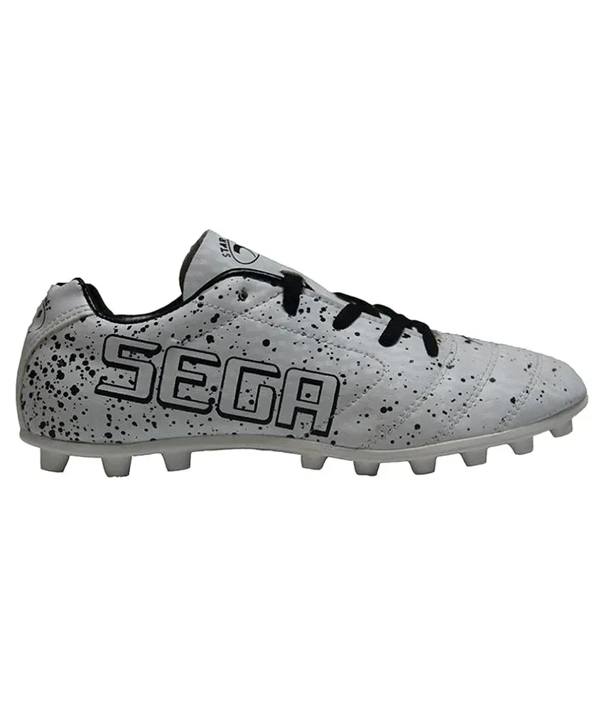 Sega white 2025 football shoes