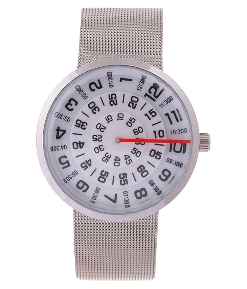 skmei silver watch