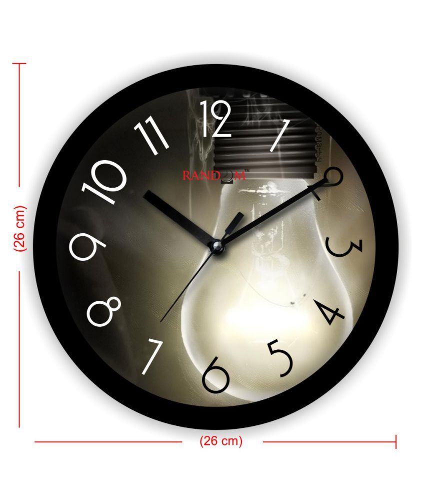 Random Circular Analog Wall Clock Buy Random Circular Analog Wall Clock At Best Price In India On Snapdeal