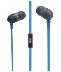 boAt BassHeads 200 In Ear Wired With Mic Earphones Blue