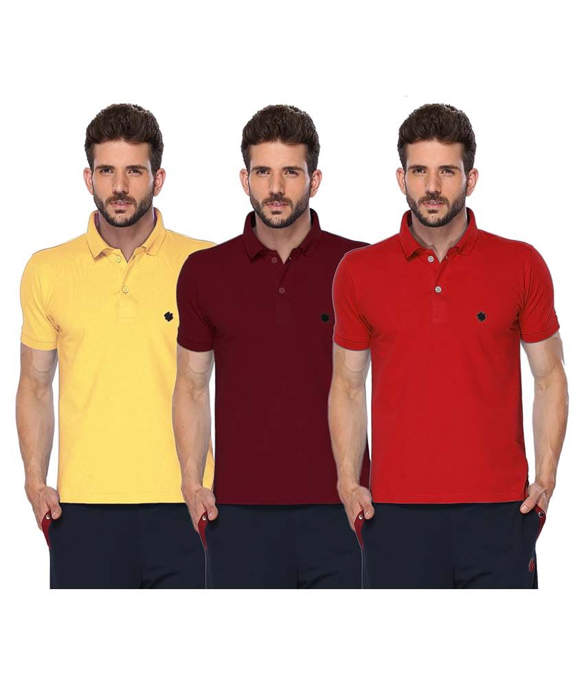 ONN Multi Regular Fit Polo T Shirt 
