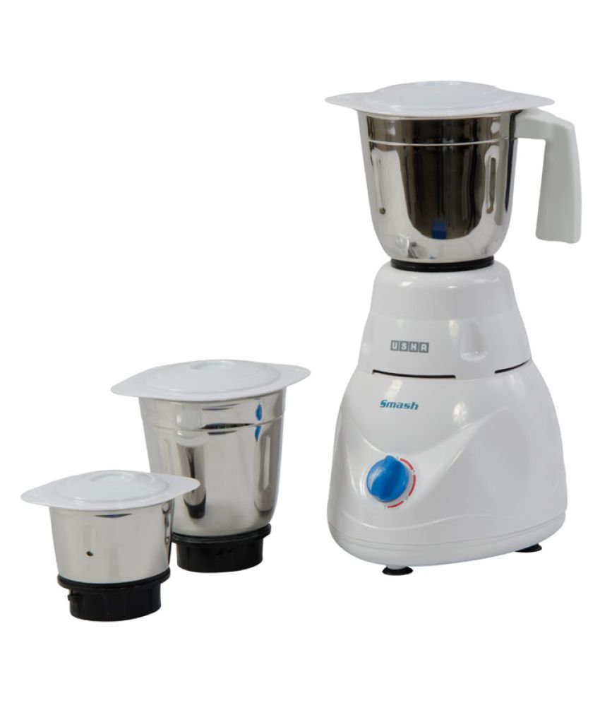 Usha MG 2853 Smash 500 W 3 Jar Mixer Grinder Price in India Buy Usha