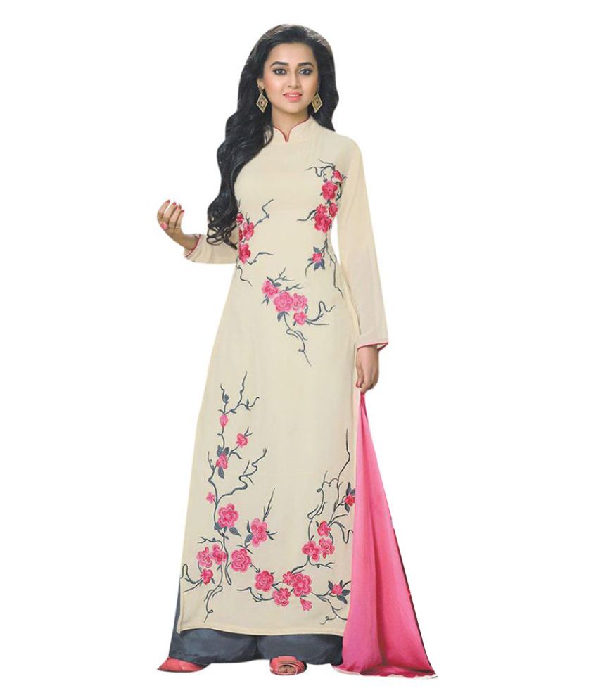 georgette dress material with price
