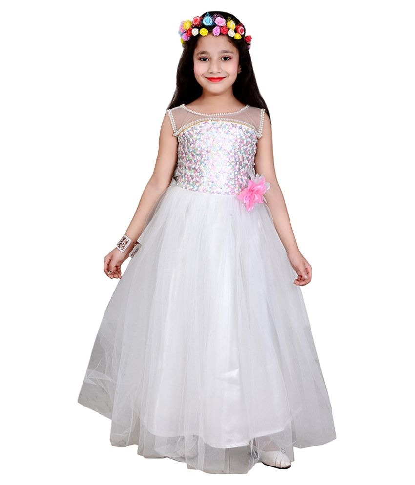 Wedding White Gown aarika white gown buy online at low price gown