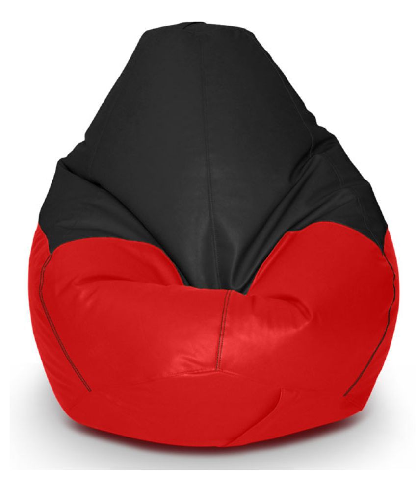 The Big Home XXXL Bean Bag Cover Red Snapdeal price. Bean Bags ...