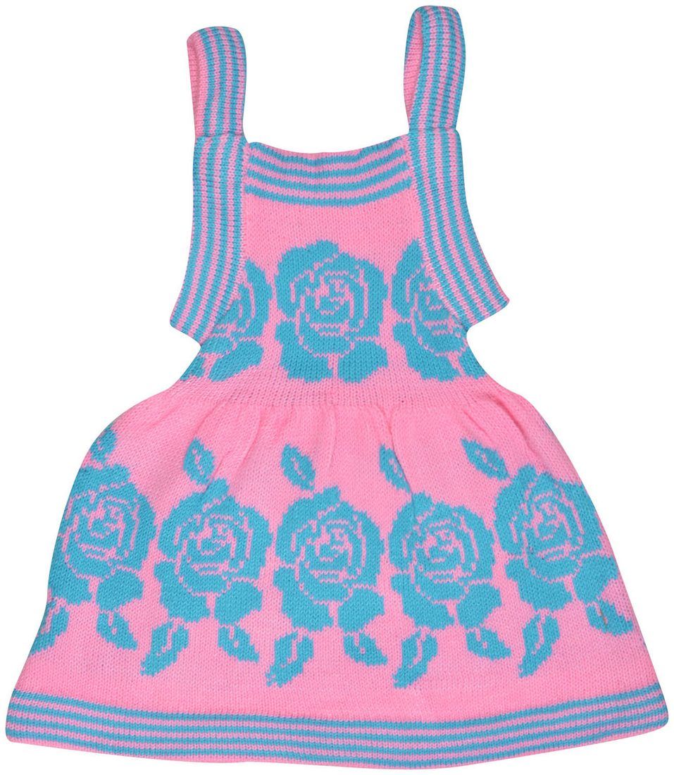 Aarna Apparels Pink Woollen Frock Buy Aarna Apparels Pink Woollen