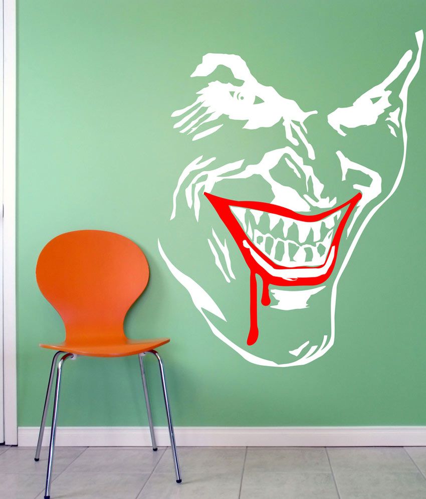     			Decor Villa Blood in Mouth PVC Wall Stickers