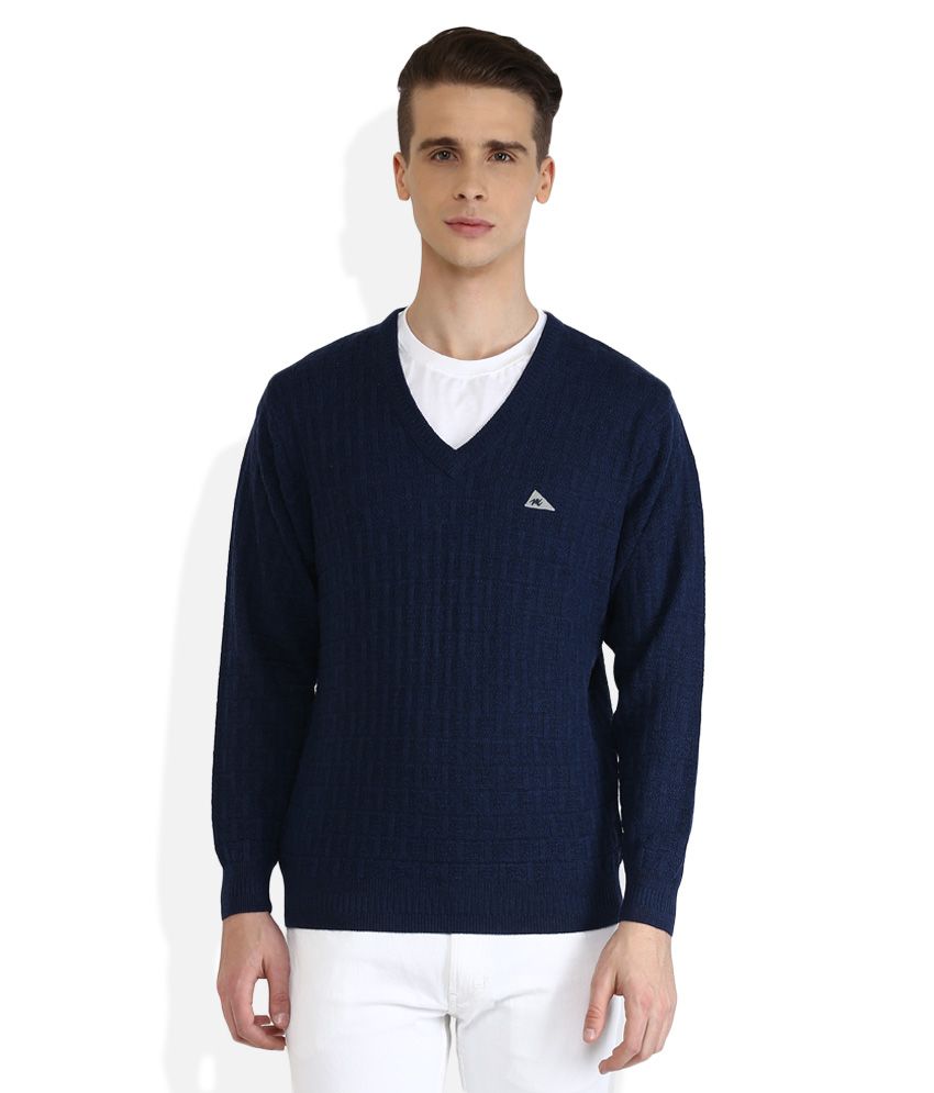 mens navy v neck