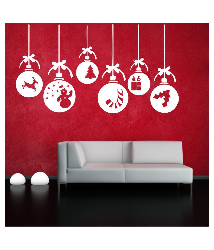     			Decor Villa Christmas PVC Wall Stickers