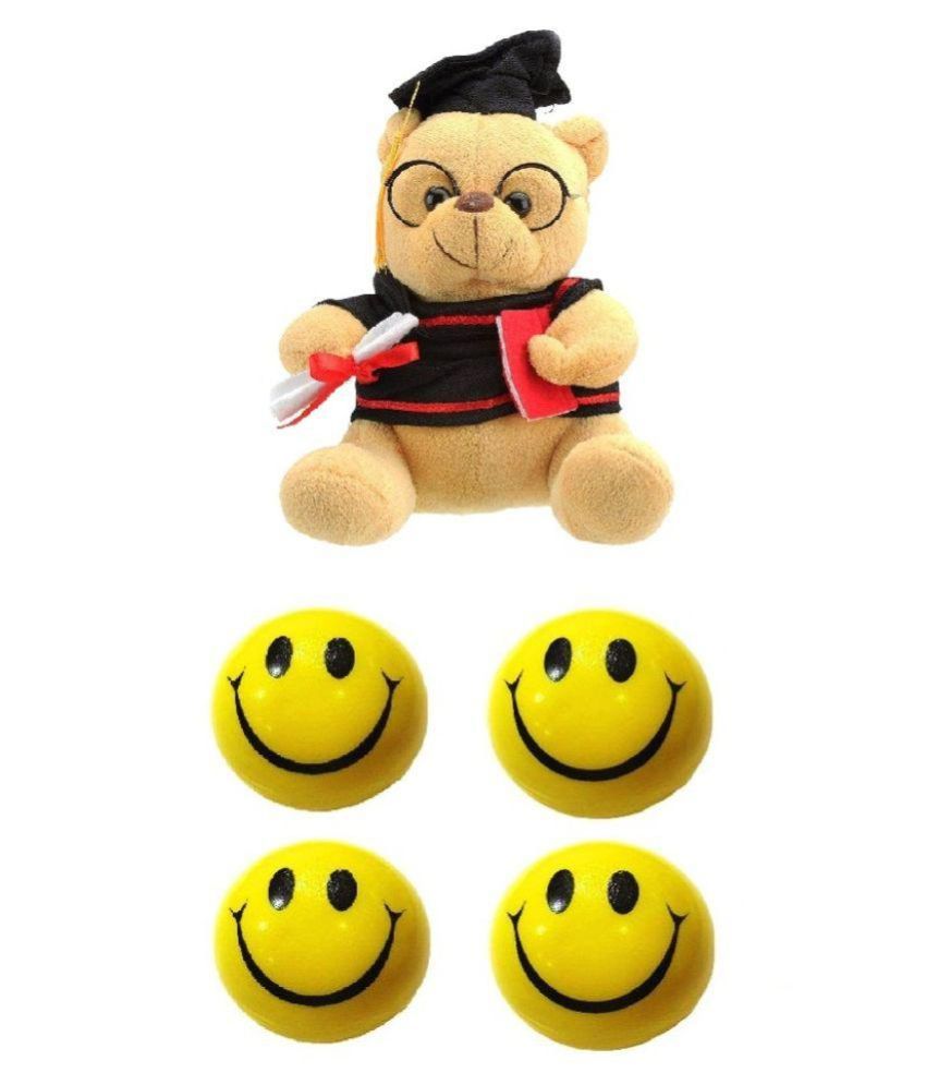 smiley face teddy bear