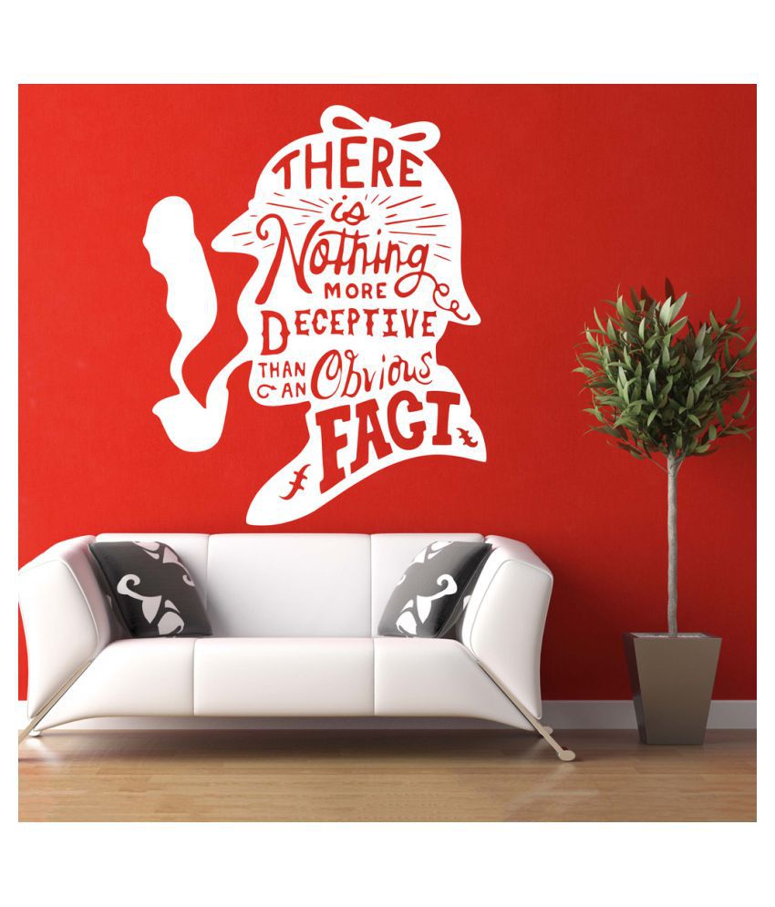     			Decor Villa There is nothing PVC Wall Stickers