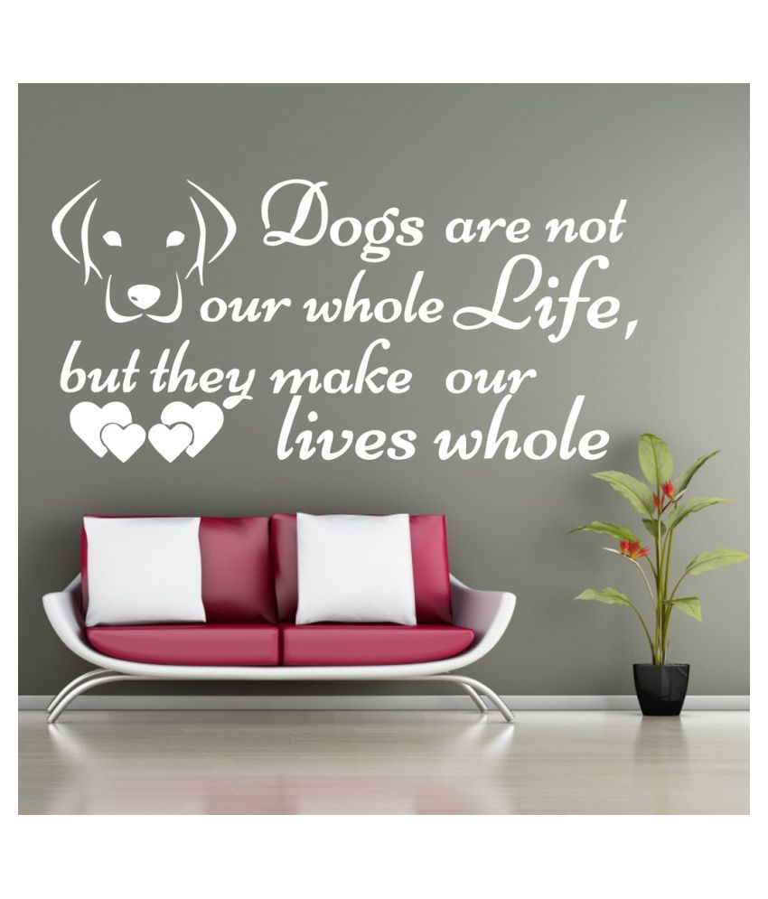     			Decor Villa Dogs are not PVC Wall Stickers