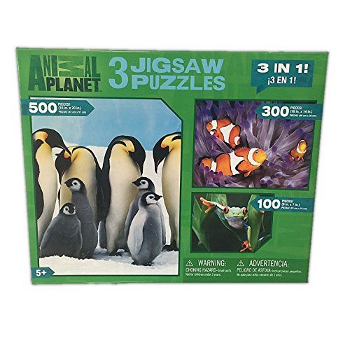 Animal Planet 3 Pack Jigsaw Puzzles 100 300 500 Pieces Penguins Clown Fish Tree Frog Buy Animal Planet 3 Pack Jigsaw Puzzles 100 300 500 Pieces Penguins Clown Fish Tree Frog Online At Low Price Snapdeal