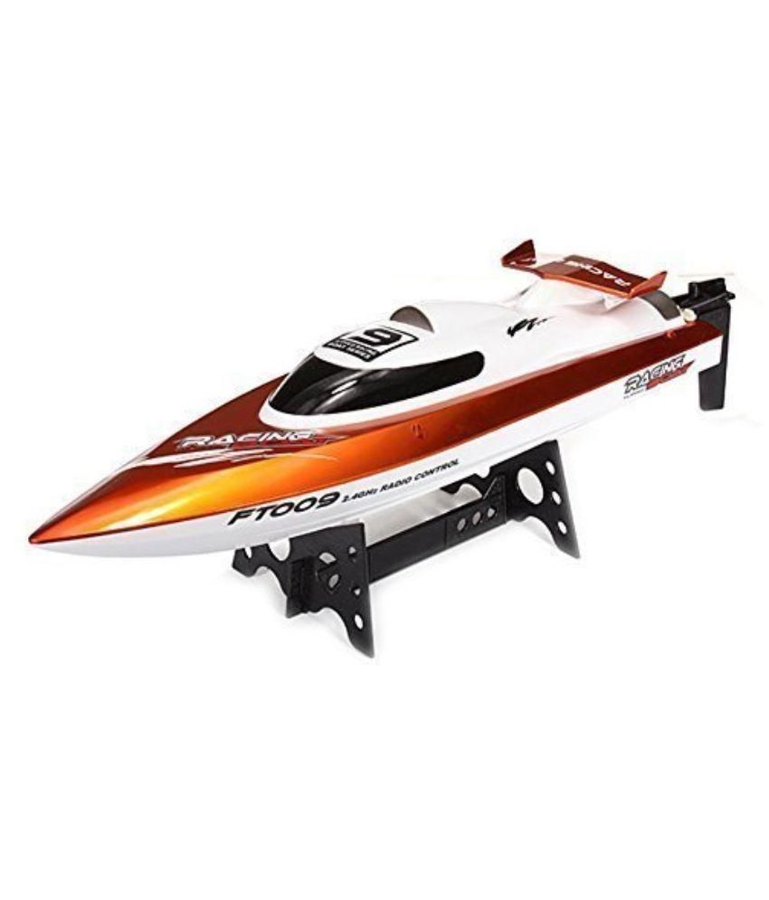 The Flyer's Bay Multicolor RC Racing Boat with Flip in Water Function ...