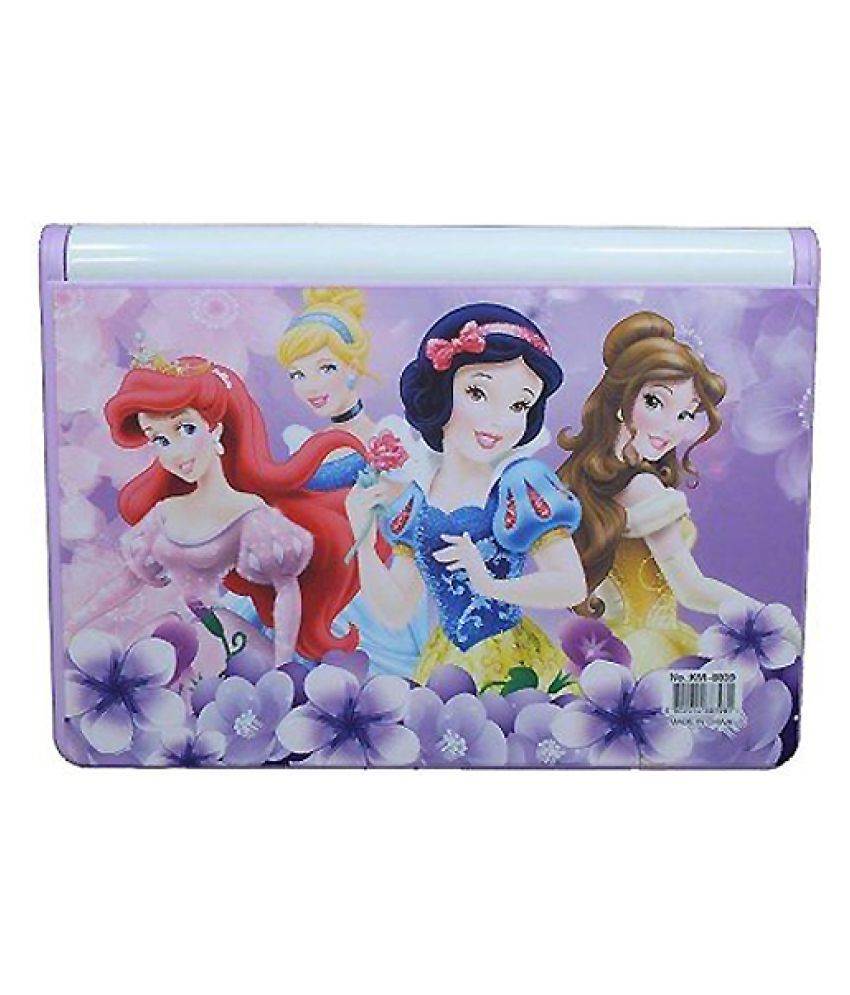     			Moradabad Handicrafts Disney Princesses Plastic Pencil Box - Violet