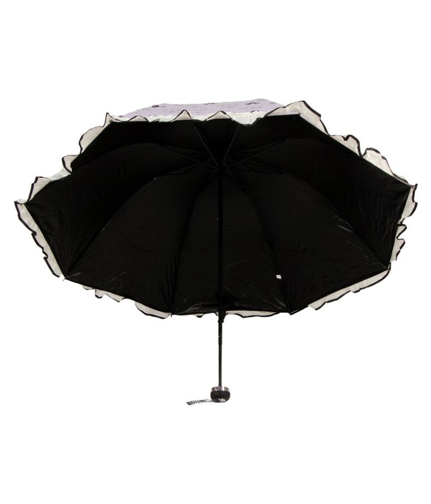 Bizarro White 4 Fold Umbrella - Buy Online @ Rs. | Snapdeal