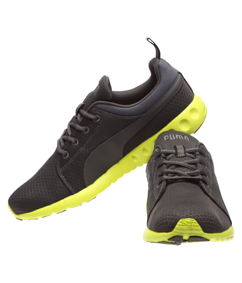 puma carson runner grey kids