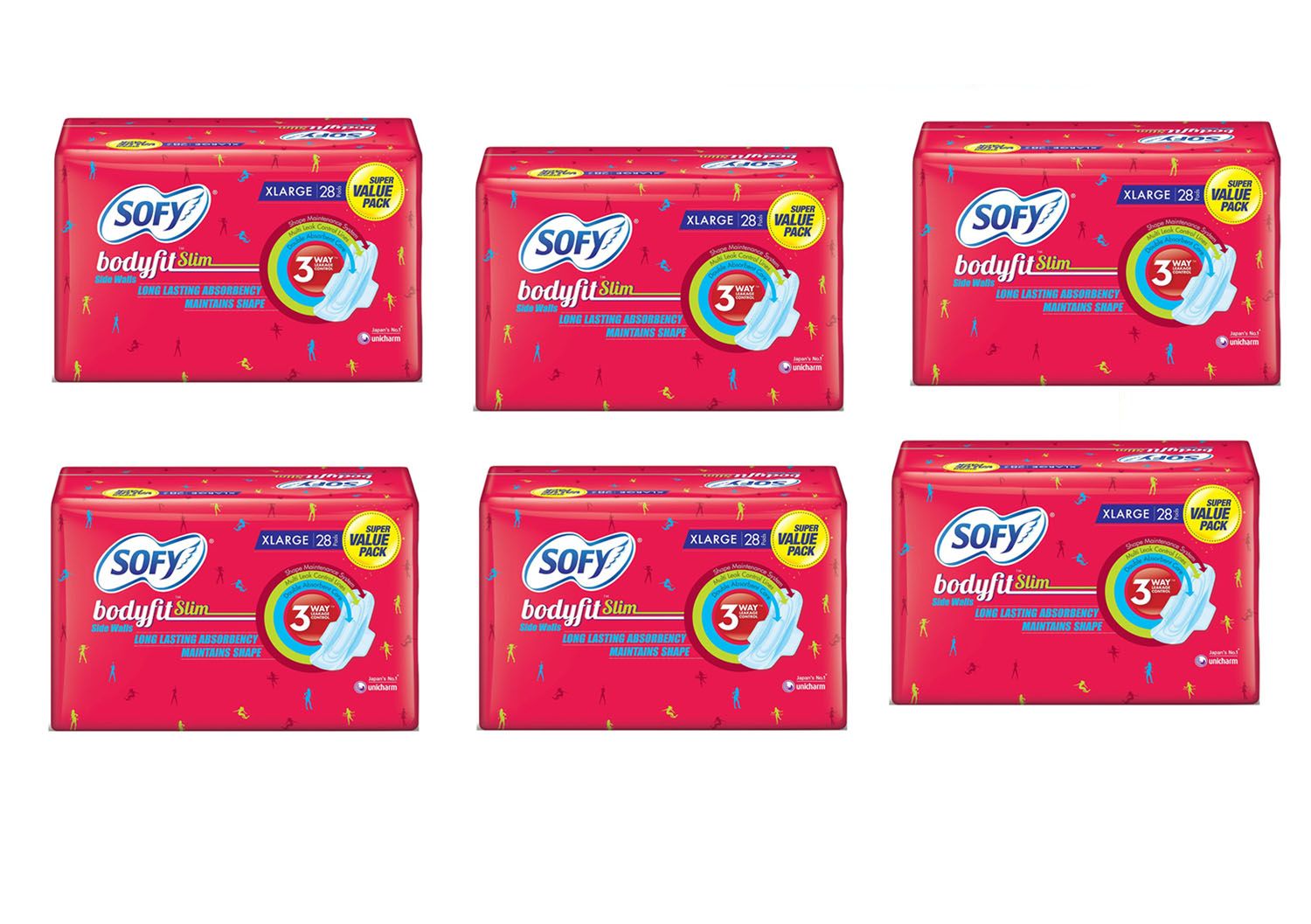 Sofy sofy XL Sanitary Pads 6 gm Pack of 6 Buy Sofy sofy XL Sanitary