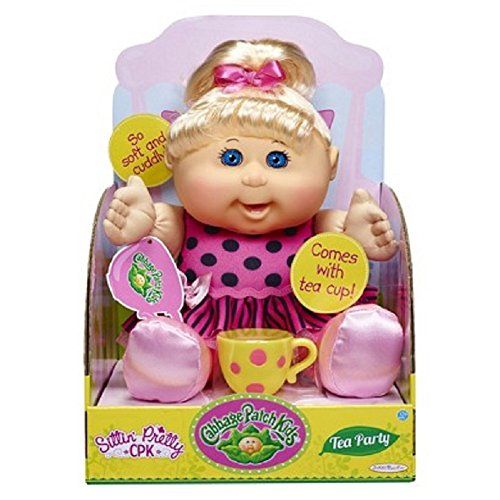 cabbage patch kids sittin pretty