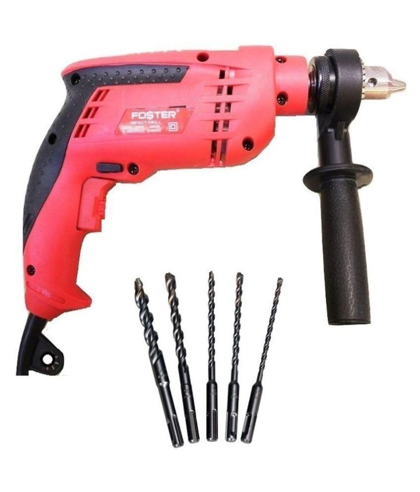 Foster FID13RE Drill Machine 600W 13mm Corded with 5 bits Buy