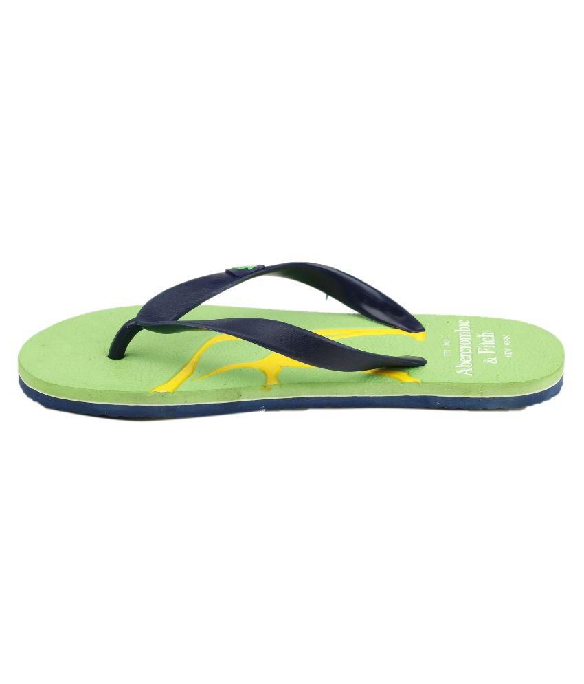 Abercrombie & Fitch Blue Thong Flip Flop Price in India- Buy ...