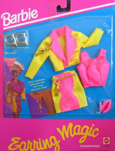 barbie silhouette earrings