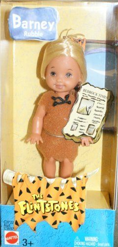 Barbie Kelly The Flintstones Barney Rubble Doll Buy Barbie Kelly The Flintstones Barney Rubble 9550