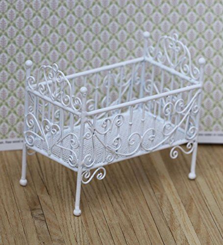 doll crib white