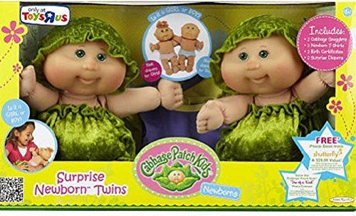 cabbage patch surprise newborn twins