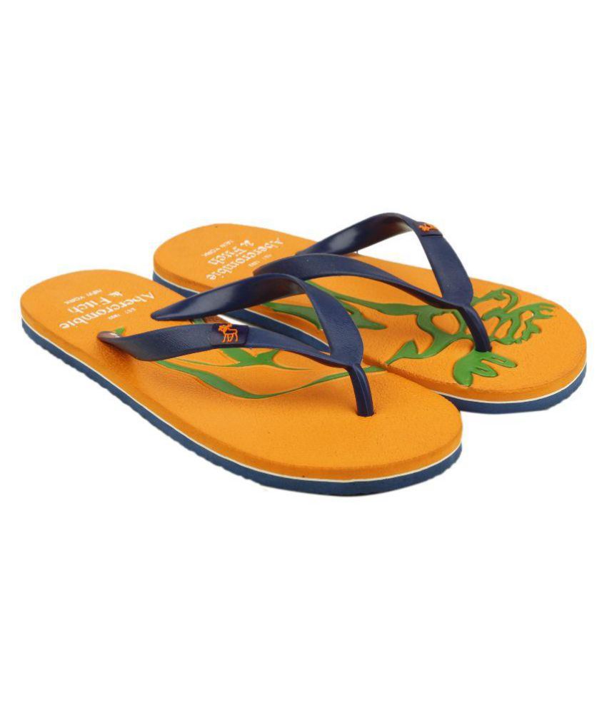 Abercrombie & Fitch Navy Thong Flip Flop Price in India- Buy ...