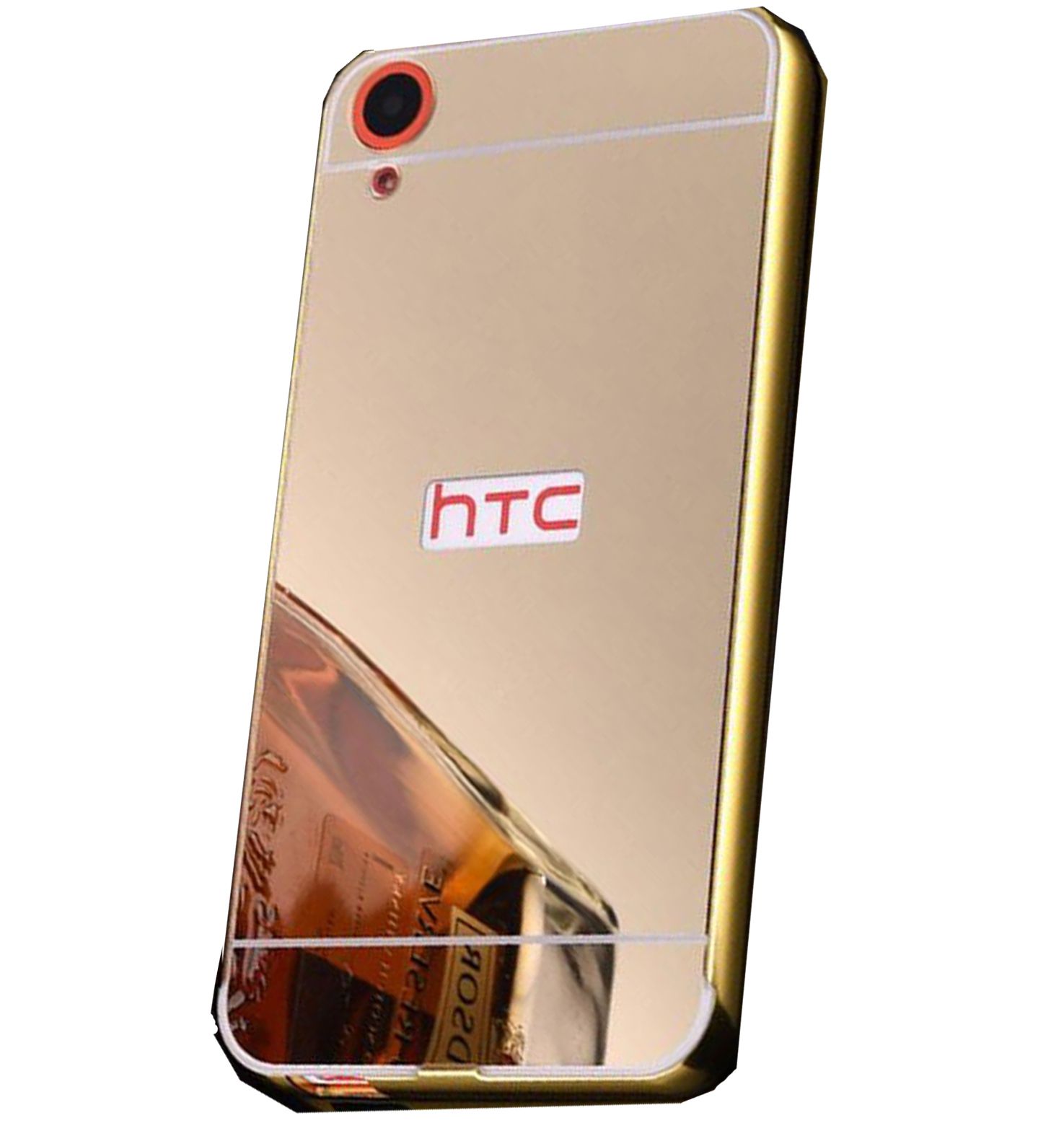 HTC Desire 728 Cover BM - Golden - Plain Back Covers Online at Low Prices | Snapdeal India